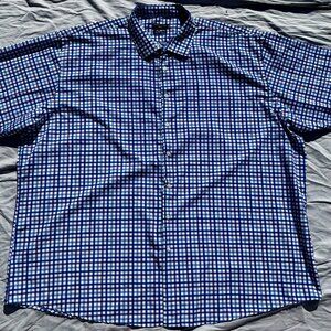 Shaquille O'Neal XLG Big and Tall Mens Regular Fit LS Dress Shirt